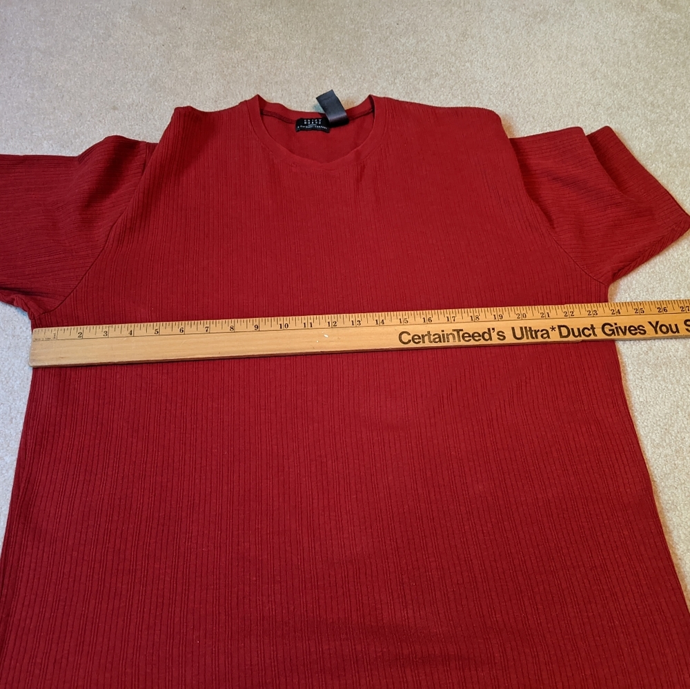 Crazy horse a Claiborne company Men's red top - Picture 14 of 14